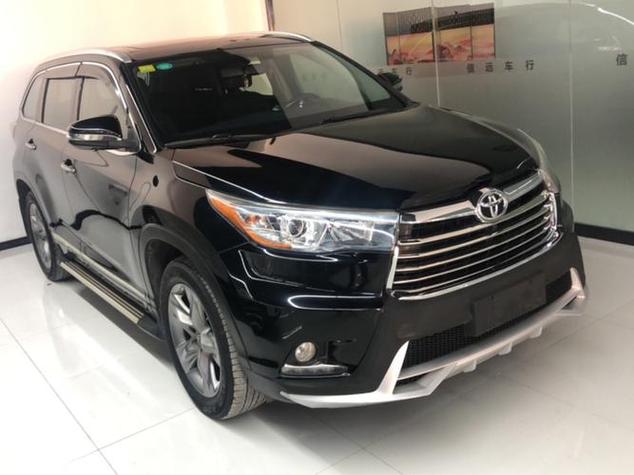 汉兰达2024黑骑士 丰田汉兰达骑士版黑色多少钱